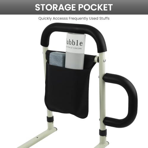 HASTHIP® Bed Rail Elderly Assistant for Sitting Up Side with Storage Pocket Assistive Device Patient Pregnant People Disabilities 2 PCS HASTHIP® Bed Rail Elderly Assistant for Sitting Up Side with Storage Pocket Assistive Device Patient Pregnant People Disabilities 2 PCS